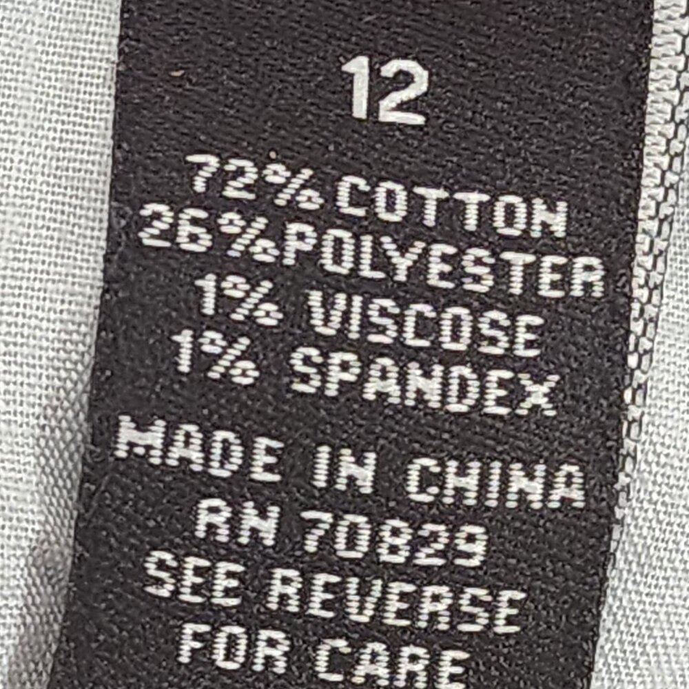 Rue21 Medium Wash Sunshine Cut Out Cotton Poly Viscose Span Cut Off Shorts Sz 12 - Picture 15 of 16